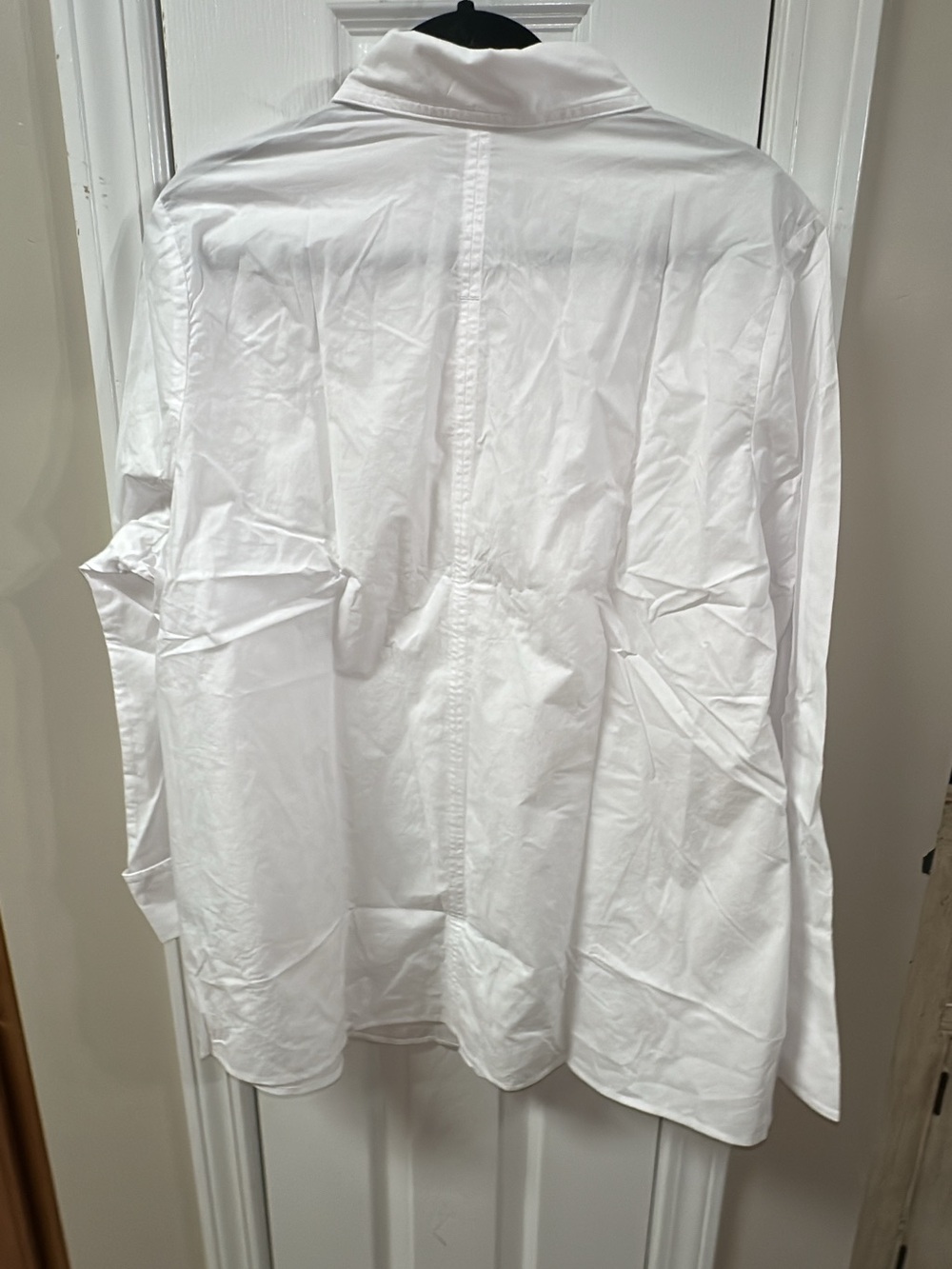Banana Republic NWT white shirt pit to pit 25 (mic41) - Picture 4 of 9